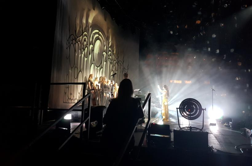 girls choir and polachek